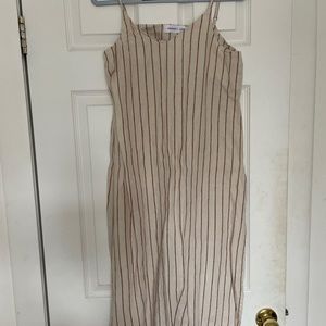 Assembly label linen dress